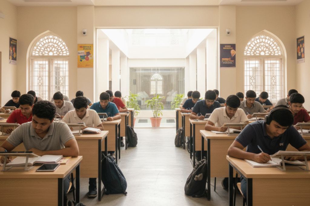 Study hall for NEET preparation